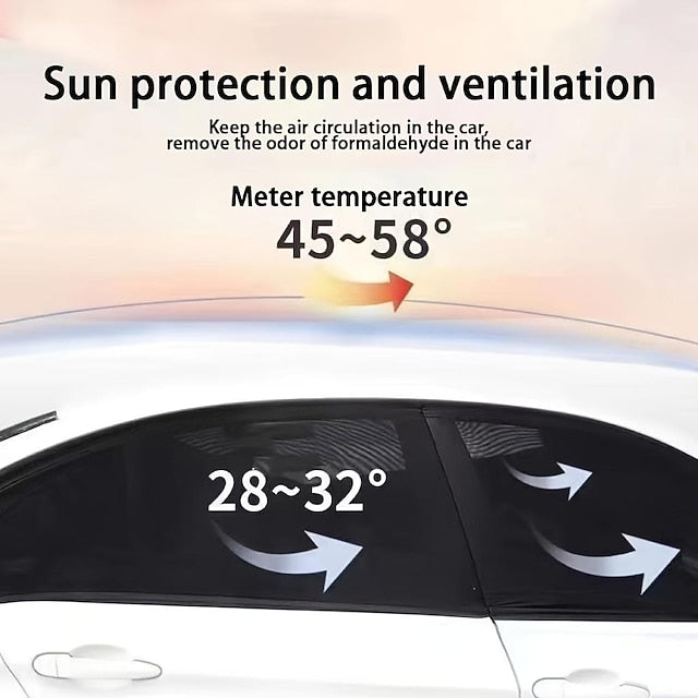 4 Pcs/set Car Window Anti-Mosquito Curtain Sunshade Privacy Protection
