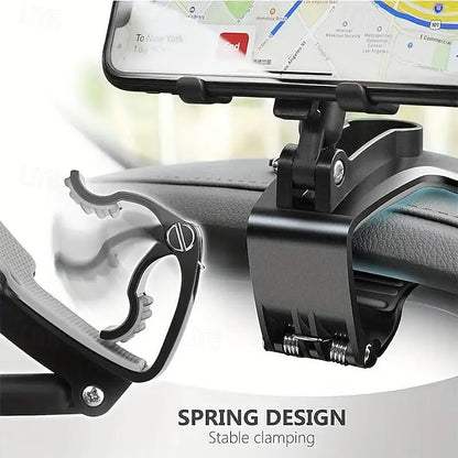 Car 360° Adjustable Waterproof Phone Mount Dashboard Holder