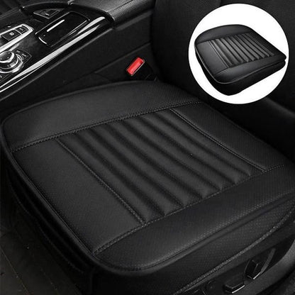 Car Seat Cushion Universal 5D Charcoal Leather Breathable Seat Protector