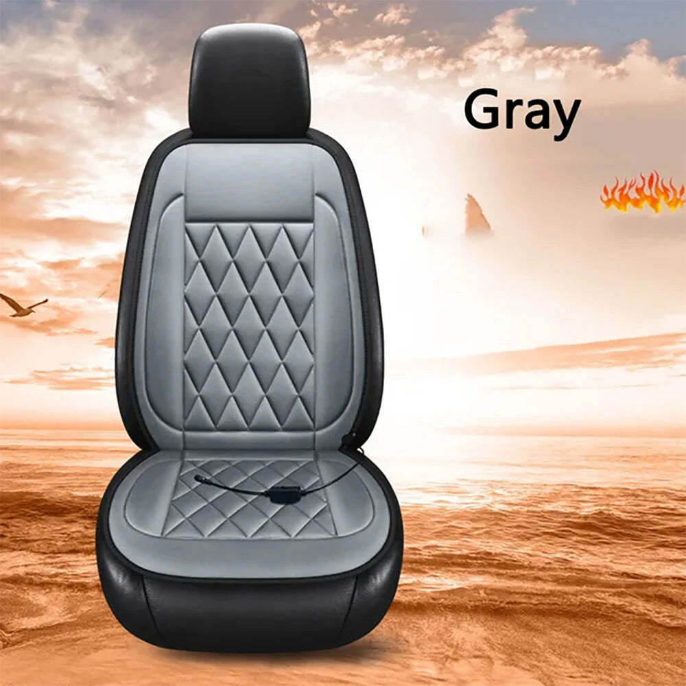 12V Car Seat Heater Cushion Electric Heated Winter Heated Constant Temperature Seat Cushion