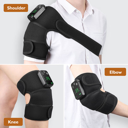3 IN 1 Vibration Button Controller Heating Vibration Knee Pad Intelligent Massage Moxibustion Instrument