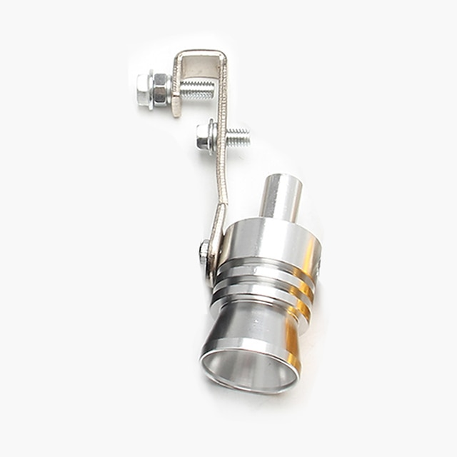 2 Pcs Universal Sound Simulator Car Exhaust Pipe Turbo Whistle  Muffler Auto Parts