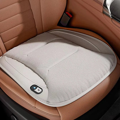 Car Carbon Fiber Seat Cushion USB Interface Winter Heated Seat Cover