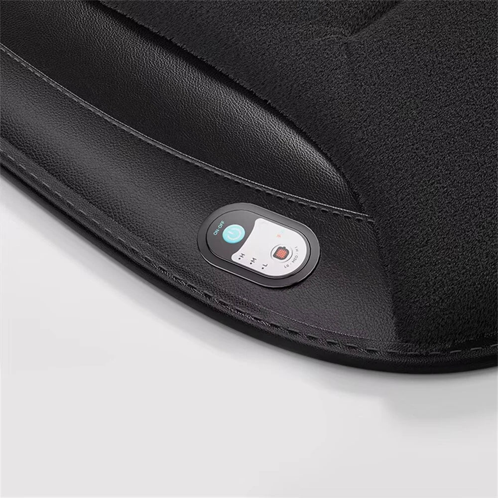 Car Carbon Fiber Seat Cushion USB Interface Winter Heated Seat Cover