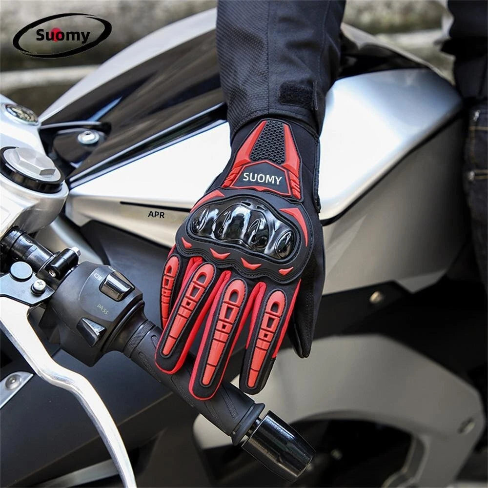 Motorcycle Skiing Winter Riding Warm Shockproof Slip-Resistant Gloves