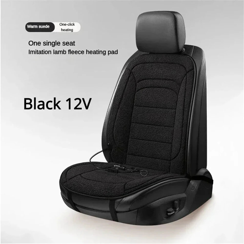 Car Seat Cover Winter Heated Seats Cushion Seat Electric Warmer Pad