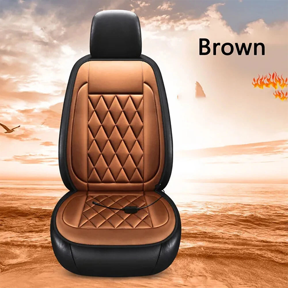 12V Car Seat Heater Cushion Electric Heated Winter Heated Constant Temperature Seat Cushion