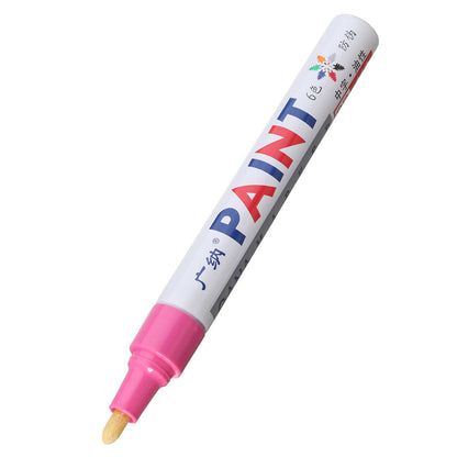 12pcs Color Tyre Permanent Paint Pen Tire Metal Ink Marker Trendy