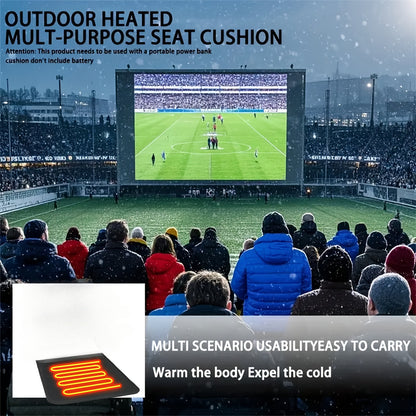 Car 5V USB Heated Seat Cushion Winter Portable Electric Heating Pads