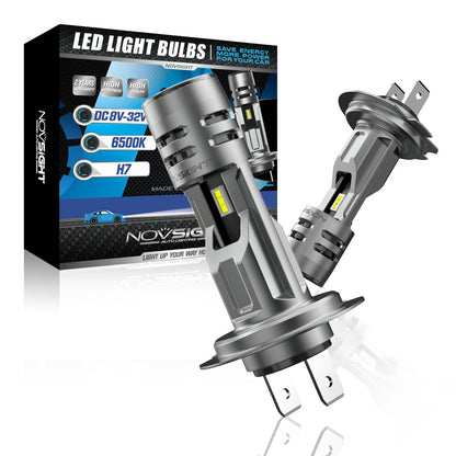 A500-N58-H7 Car LED Front Headlights Bulbs 6500K LED Headlamp 2PCS