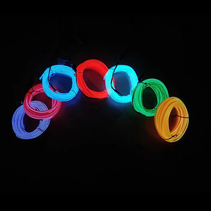 5M USB Car Atmosphere Light LED Decorative Light Bar Atmosphere Light Line Car Interior