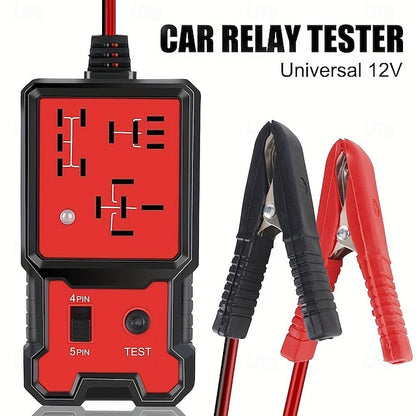 12V Automobile Relay Tester  Electronic Generator Diagnostic Tool Universal Check Analyzer