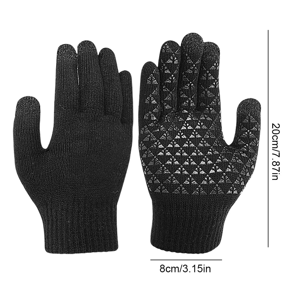 Motorcycle Electric Heated Gloves Thickened Warm Full Finger USB Heating Gloves
