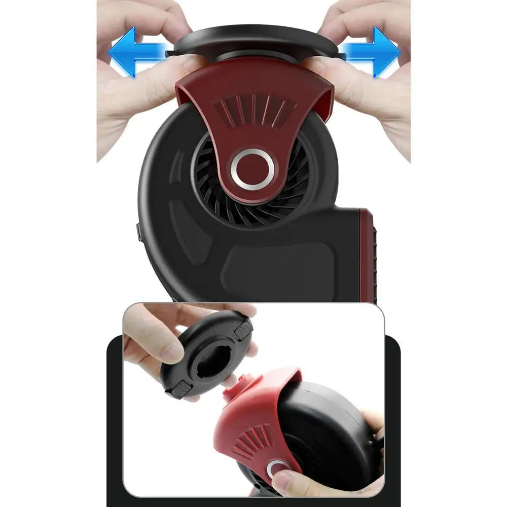 2 IN 1 Car Cooling Heating Dual-Purpose Portable Winter Warm Fan Defogger