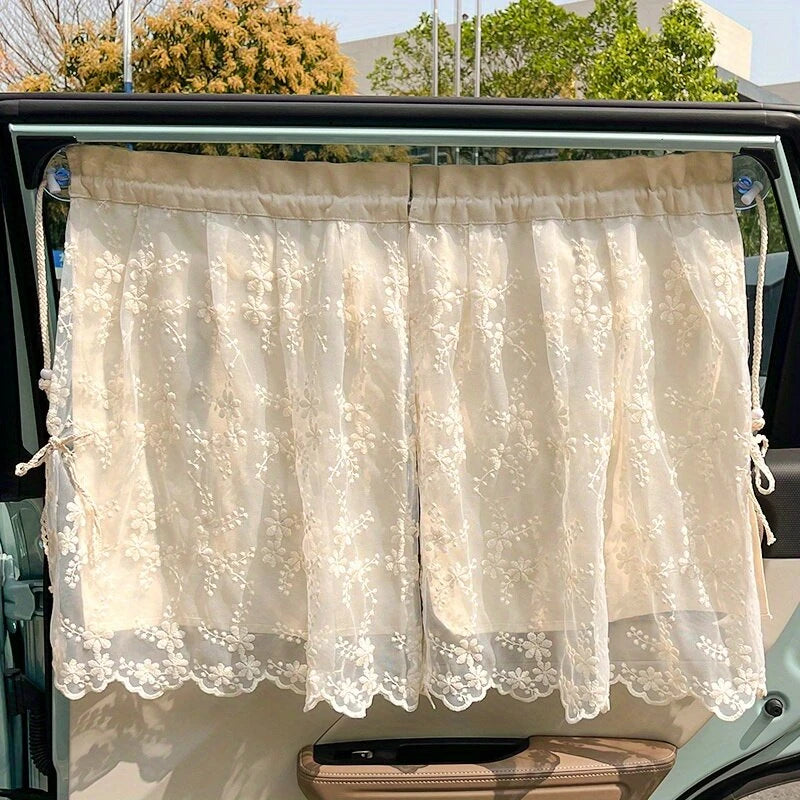Car Anti UV Curtains Universal Sun Protection Sunscreen Creative Curtains