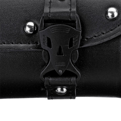 Motorcycle Harley Leather Front Fork Tool Saddlebags Pouch Luggage Organizer