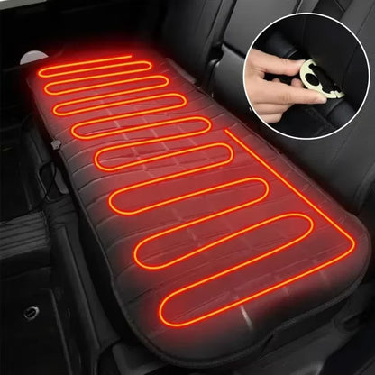 12V Car Auto Rear Seat Heated Cushion Heating Warmer Cushions Mat Electric Heating Pad