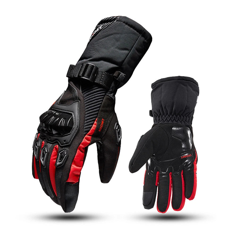 Motorcycle Waterproof Winter Warm Touch Screen Anti Slip Protective Gloves