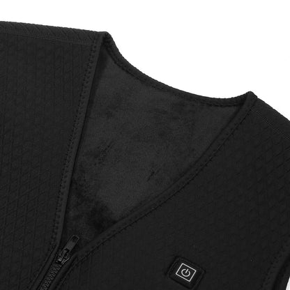 Electric Vest Heated Cloth Jacket USB Thermal Warm Heated Winter Body Warmer Jacket