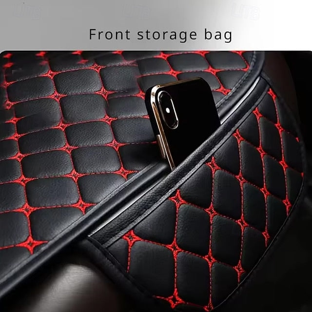 1 Set Leather General Car Minimalism  Durable Four Seasons Seat Cushion