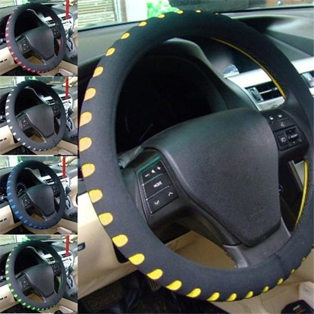Universal Car Steering Wheel Styling Cover Diameter 38cm