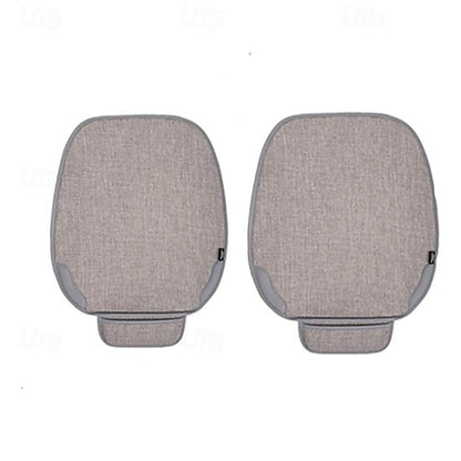 3pc Waterproof Universal Anti-Slip Seat Cushion Cover for Front Car Seats