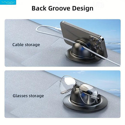 Car Mount Dashboard 360 Rotating Silicon Anti-Slip Desktop Phone Stand Holder