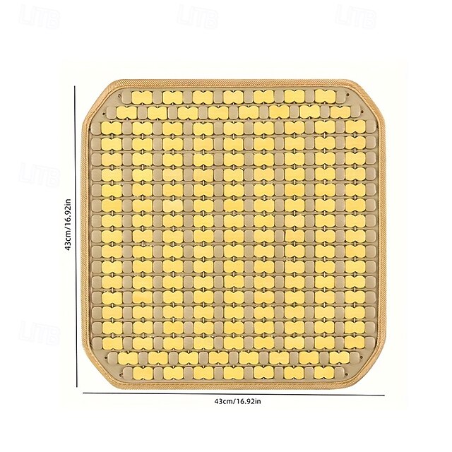 Car Bamboo Breathable Summer Cool Universal Seat Cushion Pad