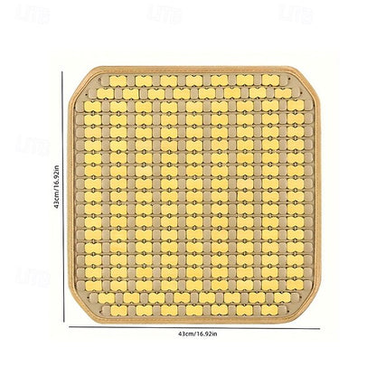 Car Bamboo Breathable Summer Cool Universal Seat Cushion Pad