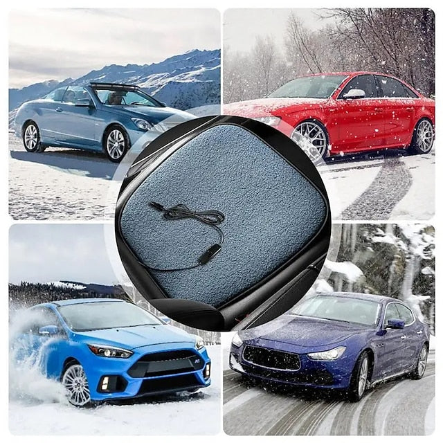 Car Heated USB Pad Electric Thermostat Heating Seat Cushion