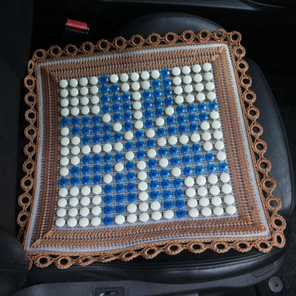 Car Summer Heart Snow Made Cold Squre Seat Cushion