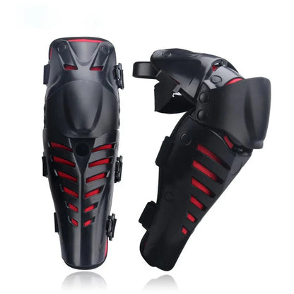 2pcs Motorcycle Racing Safety Protective Gear Wrist Knee Protector Knee Pads