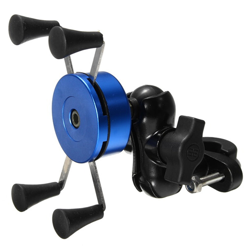 Motorcycle Bike Universal Aluminum Alloy Handlebar Mirror Holder Stand