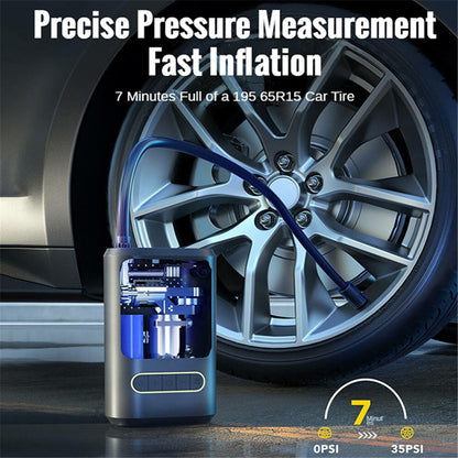 Car Tire Inflator Portable Air Compressor 150PSI Cordless Air Pump Tools