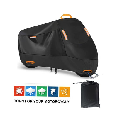 Motorcycle Rainproof Sunscreen Anti-UV Thickened Oxford Cloth Dust Cover