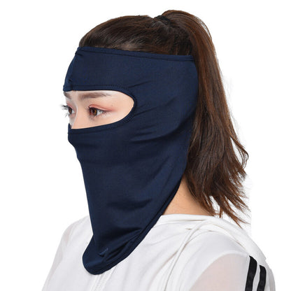 Motorcycle Lycra Soft Face Mask Dustproof Outdoor Sunproof Scarf Masks