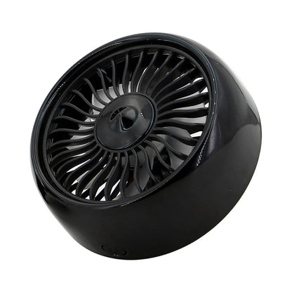 Car Fan USB Air Outlet  3 Speed Adjustment 360° Rotation