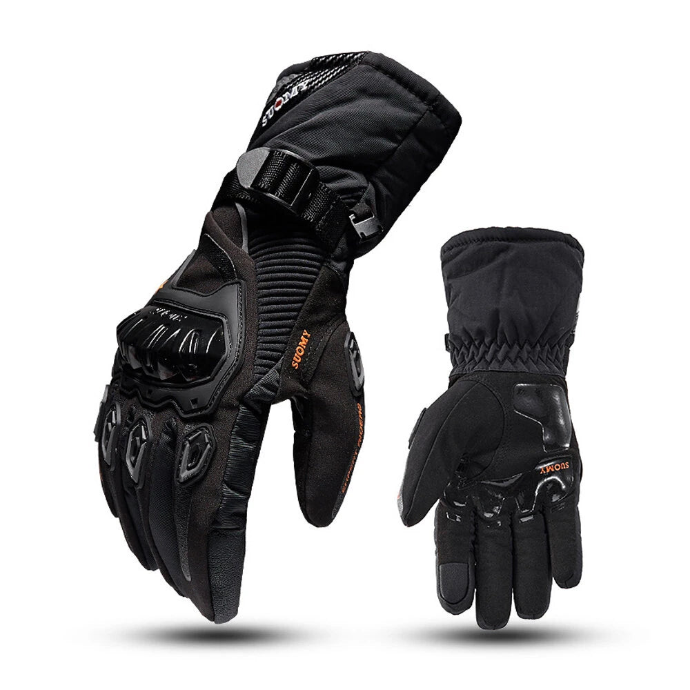 Motorcycle Waterproof Winter Warm Touch Screen Anti Slip Protective Gloves