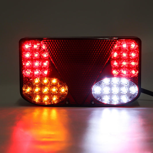 Car Trailer 12V LED Rear Tail Lights Turn Signal Indicator Lamp Tools