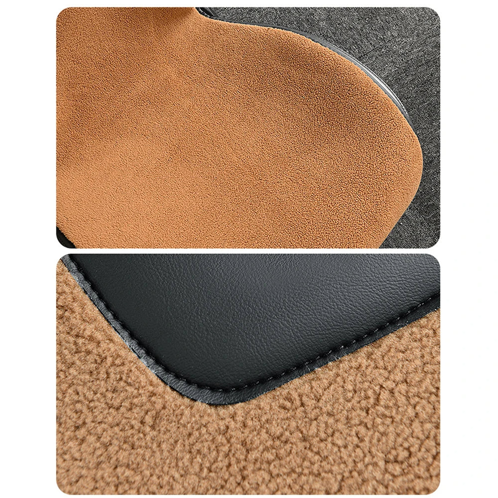 12V Winter Car Heating Cushion Electric Plush Warm Mat Pad 3-Level Adjustable Winter Seat Cushion