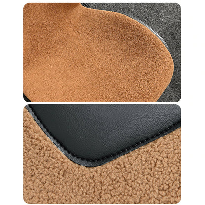 12V Winter Car Heating Cushion Electric Plush Warm Mat Pad 3-Level Adjustable Winter Seat Cushion