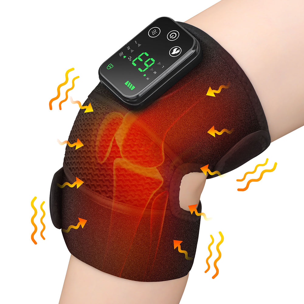 3 IN 1 Vibration Button Controller Heating Vibration Knee Pad Intelligent Massage Moxibustion Instrument