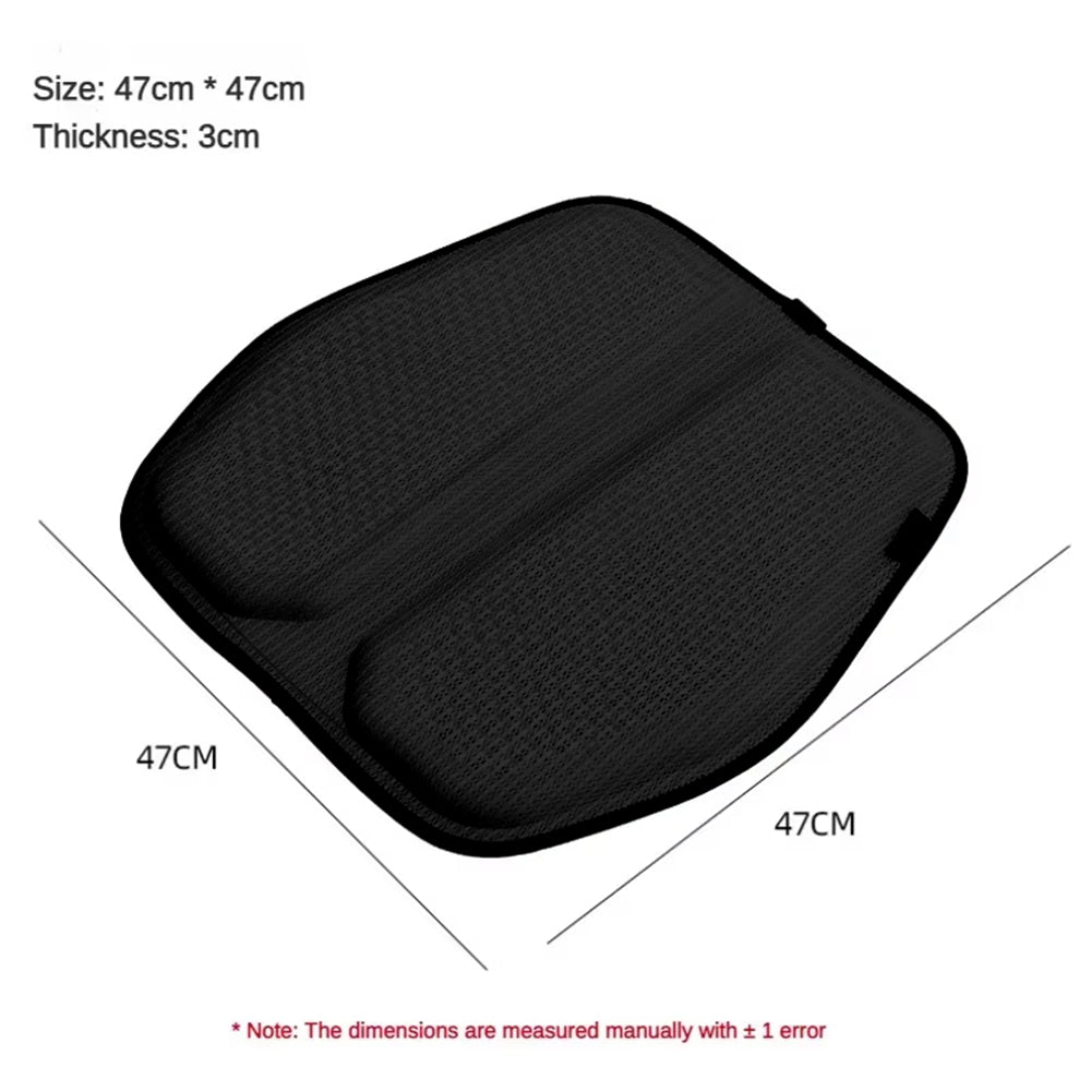 Car 3D Cooling Gel Seat Cushion Honeycomb Design Anti-Slip Breathable Cushion