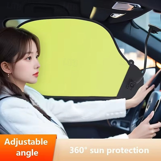 Car Side Window Sun Shade Adjustable Sun Visor Blocks 2 Pcs/set