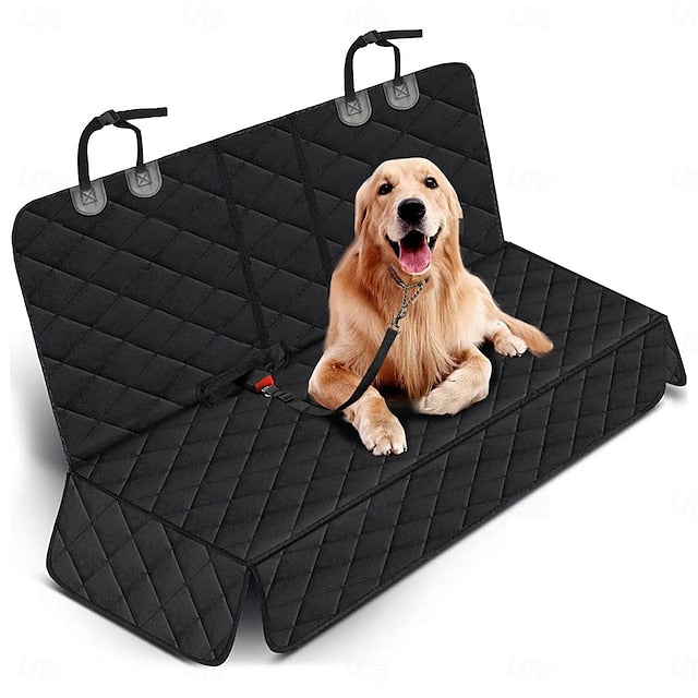 Car Seat Back Cushion for Dogs Pet Waterproof Bench Non-Slip Rear Seat