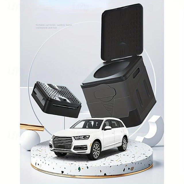 Car Folding Toilet Portable Outdoor Camping Trip Urinal Emergency Mobile Toilet