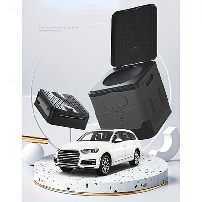 Car Folding Toilet Portable Outdoor Camping Trip Urinal Emergency Mobile Toilet