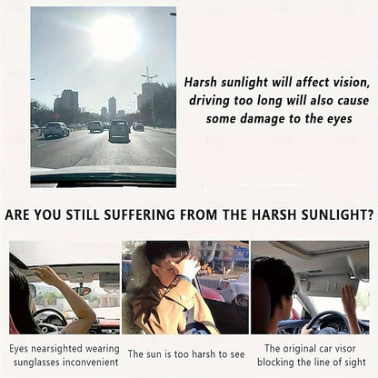 Universal Car Anti-Glare UV Protection Universal Sun Visor Sunshade
