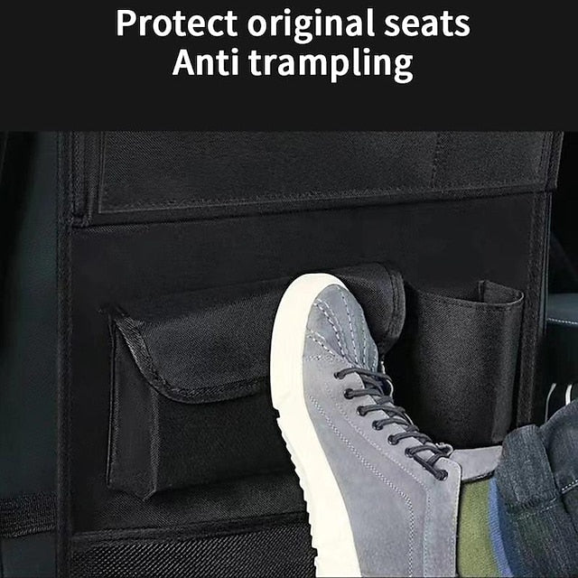 Car Universal Seats Organizer Tablet Holder Multi-Pocket Storage