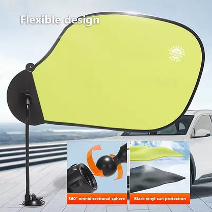 Car Side Window Sun Shade Adjustable Sun Visor Blocks 2 Pcs/set